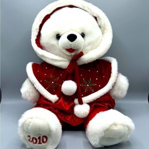 Dan Dee 2010 Snowflake Teddy Christmas Bear